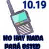 10.19
NO HAY NADA
PARÁ USTED
