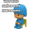 Veo POCOYO sueño POCOYO HABLO POCOYO ViickyPe