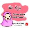 Terima Kasih
Telah Order :)
BAJUBAGUS
SIDOARJO