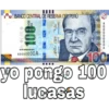 BANCO CENTRAL DE RESERVA DEL PERÚ
2DE MARO DE B01a
100
yo pongo 100
lucasas
A0000000A
by LOL
100
SOAN
Ao000 000A