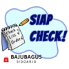 SIAP
CHECK!
Check
List
Orderd
BAJUBAGUS
SIDOARJO