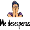 Me desesperas