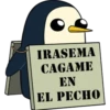 IRASEMA CAGAME EN EL PECHO