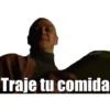 Traje tu comida