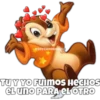 PSOYCHOOGGINLO
TU Y YO FUIMOS HECHOS
EL UNO PARA EL OTRO