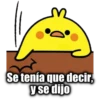 Se tenía que decir,
y se dijo