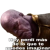 Hoy perdí más
de lo que te
puedes imaginar