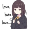 love,
hate
love.