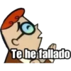 Te he fallado