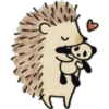STICKERS ERIZOS 2 6