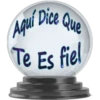 Dice Que
Te Es fiel
Aqui