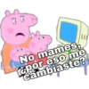 No mames,
Epor eso me
cambiaste?