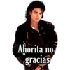 Ahorita no
gracias