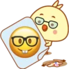 Цыпленок с эмодзи 6