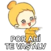 POR AHÍ
TE VAS ALV