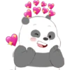Stickers de panda 8