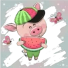 Cute Pig 9