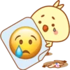 Цыпленок с эмодзи 7