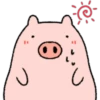 Very Cute And Round Pig Emoji 14