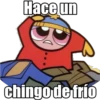 Hace un
chingo de frío