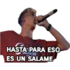 HASTA PARA ESO
ES UN SALAME