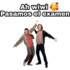 Ah wiwi
Pasamos el examen