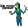 Que vergas
quieres?