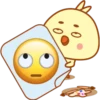Цыпленок с эмодзи 11