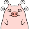 Very Cute And Round Pig Emoji 20