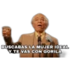 BUSCABAS LA MUJER IDEAL
Y TE VAS CON GORILA