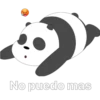 No puedo mas