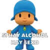 SI HAY ALCOHOL
HAY SEXO