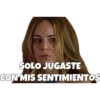 SOLO JUGASTE CON MIS SENTIMIENTOS