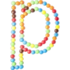 Letras de gemas 22