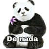 De nada
