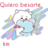 Quiero besarte km