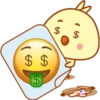 Цыпленок с эмодзи 17