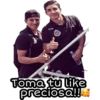 Toma tu like
preciosa!la