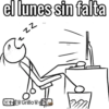 el lunes sin falta
unny
ZZ
Grillo e
T