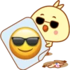 Цыпленок с эмодзи 21