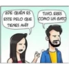 EDE QUIEN ES
ESTE PELO QUE
TIENES AHÍ?
TUYO. ERES
COMO UN GATO