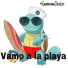 •ZambranoSticker
Vamo a la playa