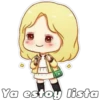 Ya estoy lista