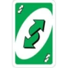 Cartas verde UNO 6