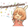 Congratulations