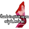 Cuando tu opinión sea una
malgada, me la das
@fuckgggirl