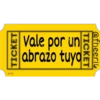 TICKET
Vale por un
abrazo tuyo
TICKET
@fheerl6