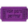 TICKET
Vale para
Derrear
@freerib