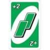 Cartas verde UNO 8