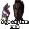 Yyo soy iron
man